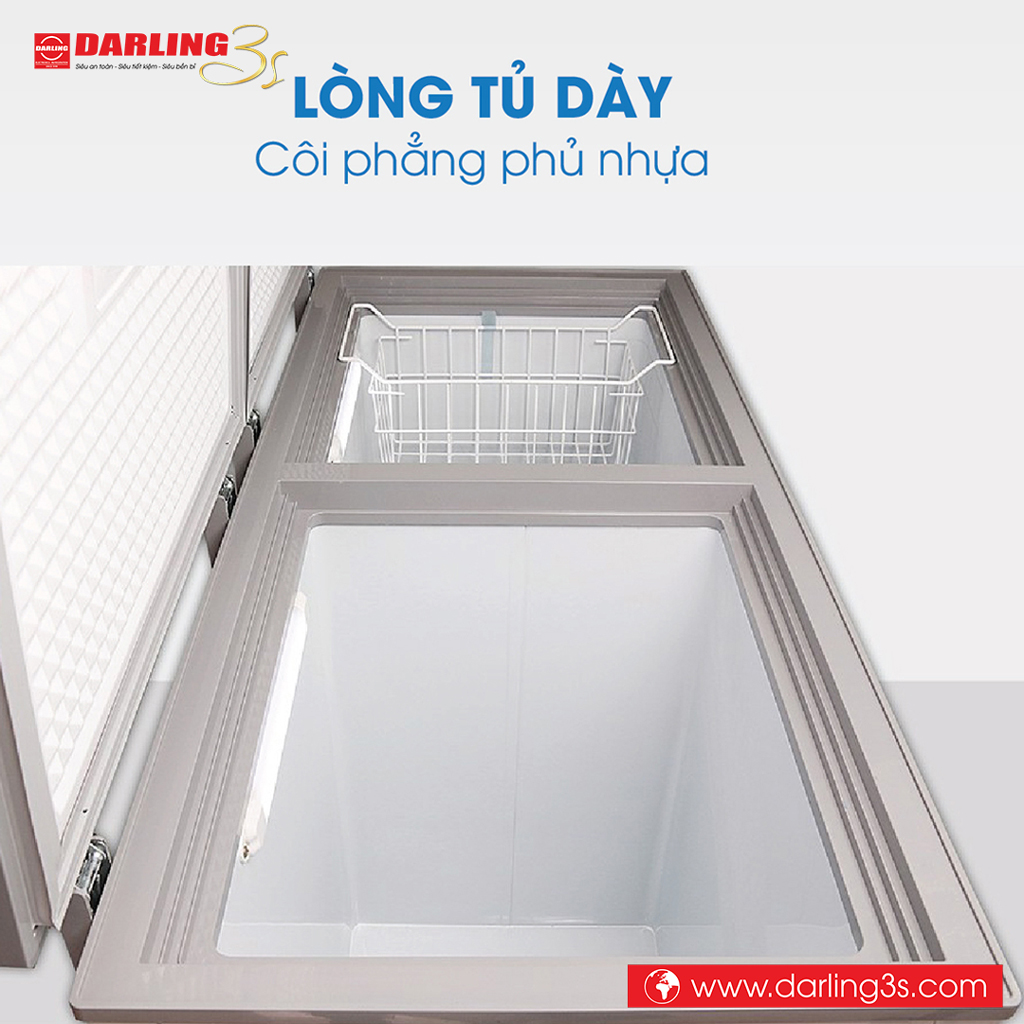 Lòng tủ dày dặn