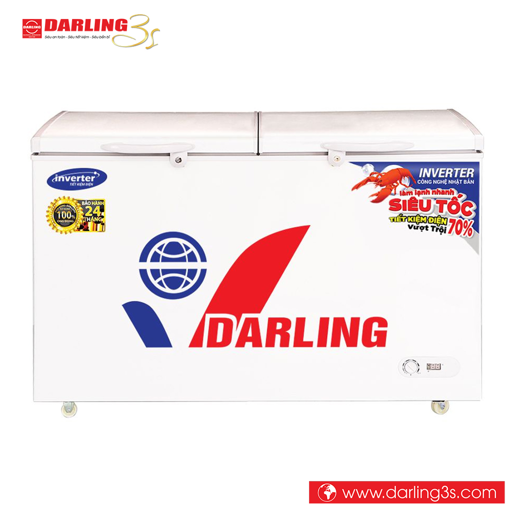 Tủ đông inverter Darling DMF-3799AI-1 370L