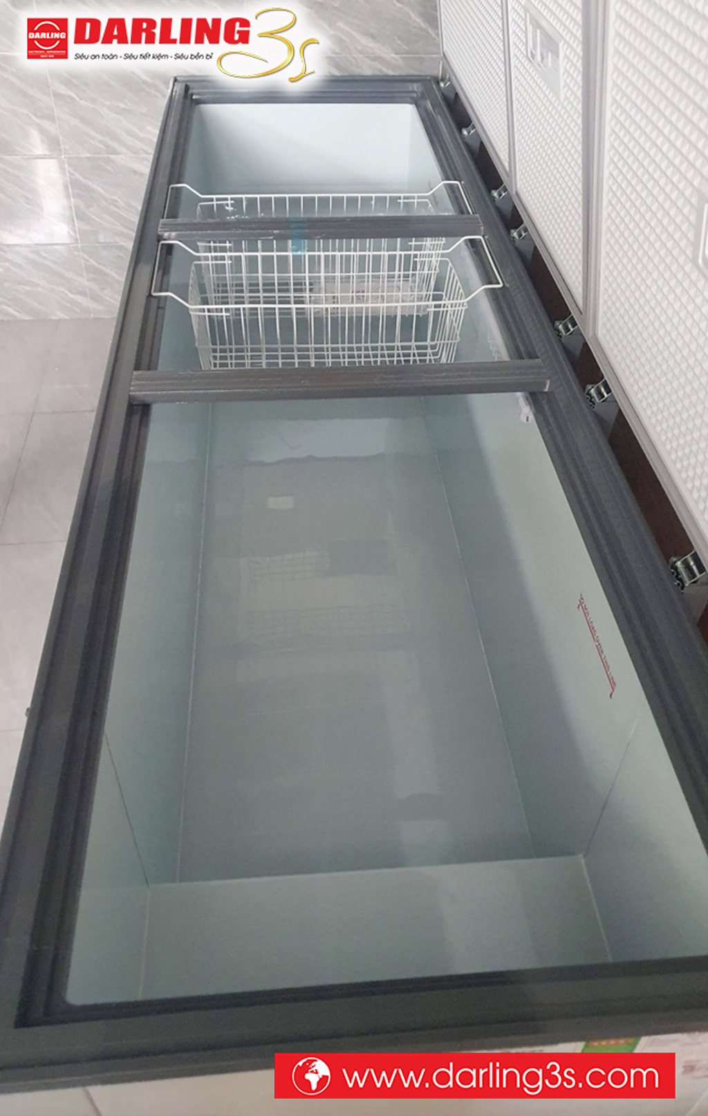 Lòng tủ đông Darling inverter DMF-1279ASI 1400L