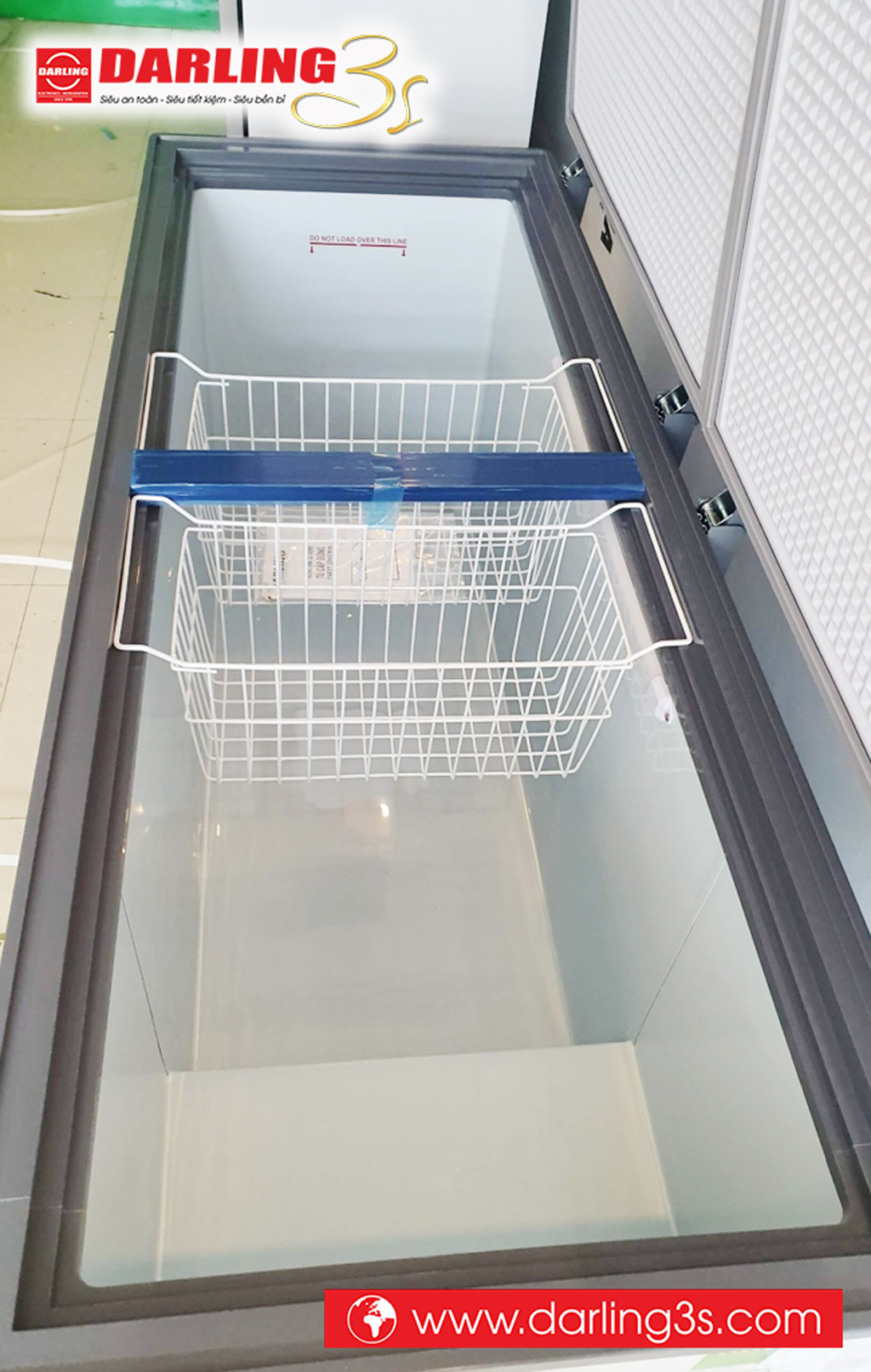 Tủ đông 1 ngăn Darling inverter DMF-8779ASI