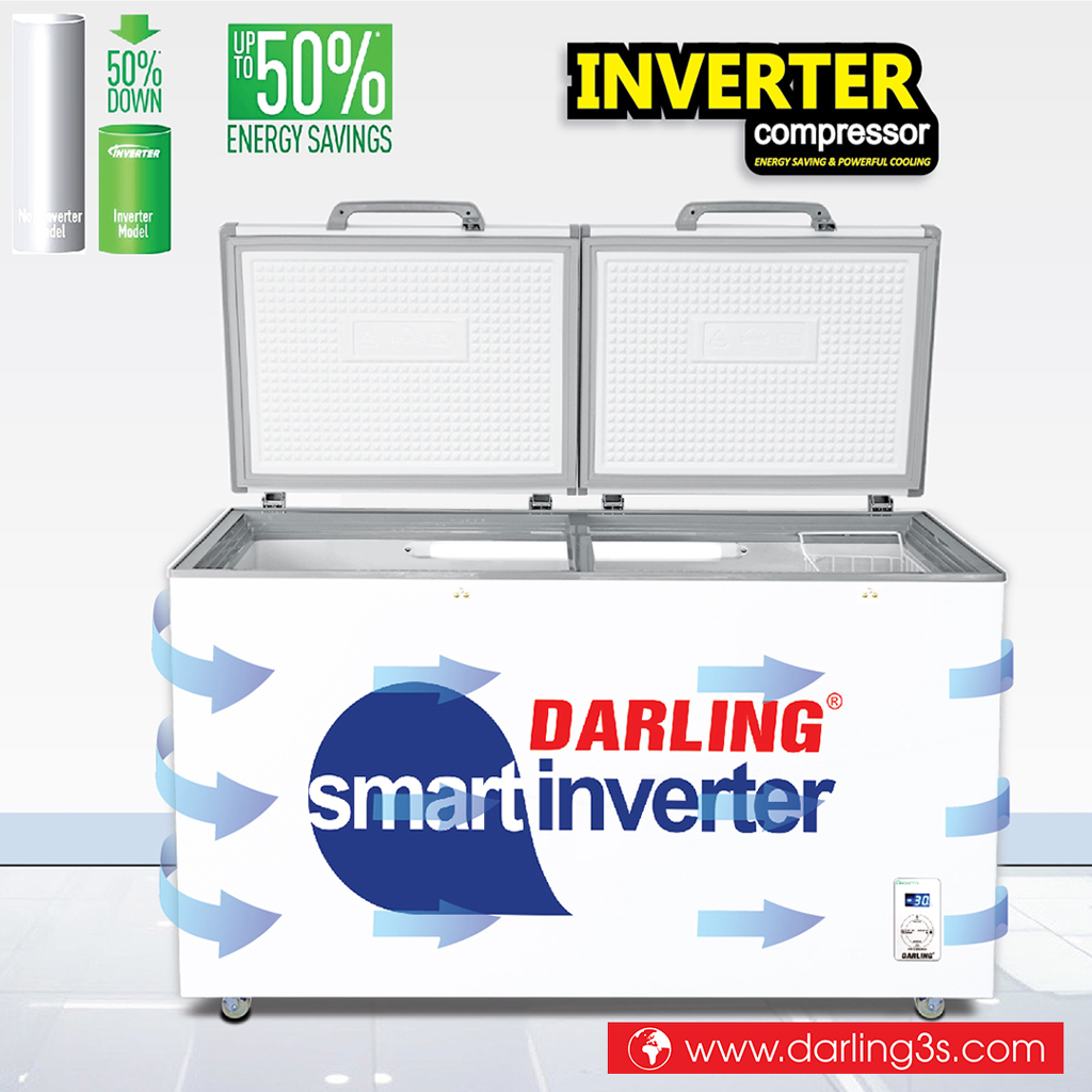 Tủ đông Darling Smart inverter DMF-8779ASI tiết kiệm điện năng