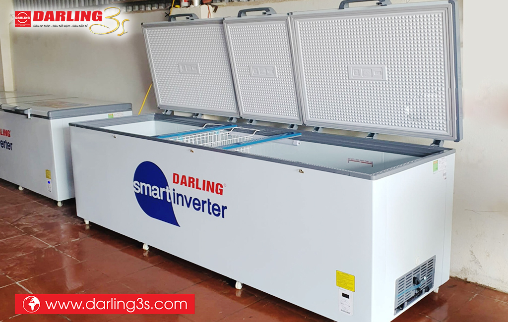 Tủ đông Darling inverter 3 cánh DMF-1279ASI