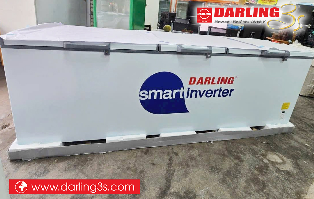 Tủ đông Darling inverter DMF-1279ASI dàn đồng