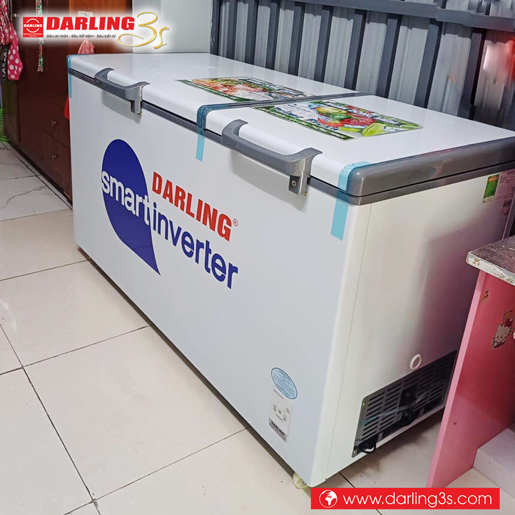 Tủ đông 2 ngăn Darling DMF-7699WSI