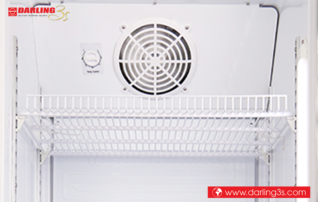 Tủ mát Darling DL-2800A quạt lồng sốc