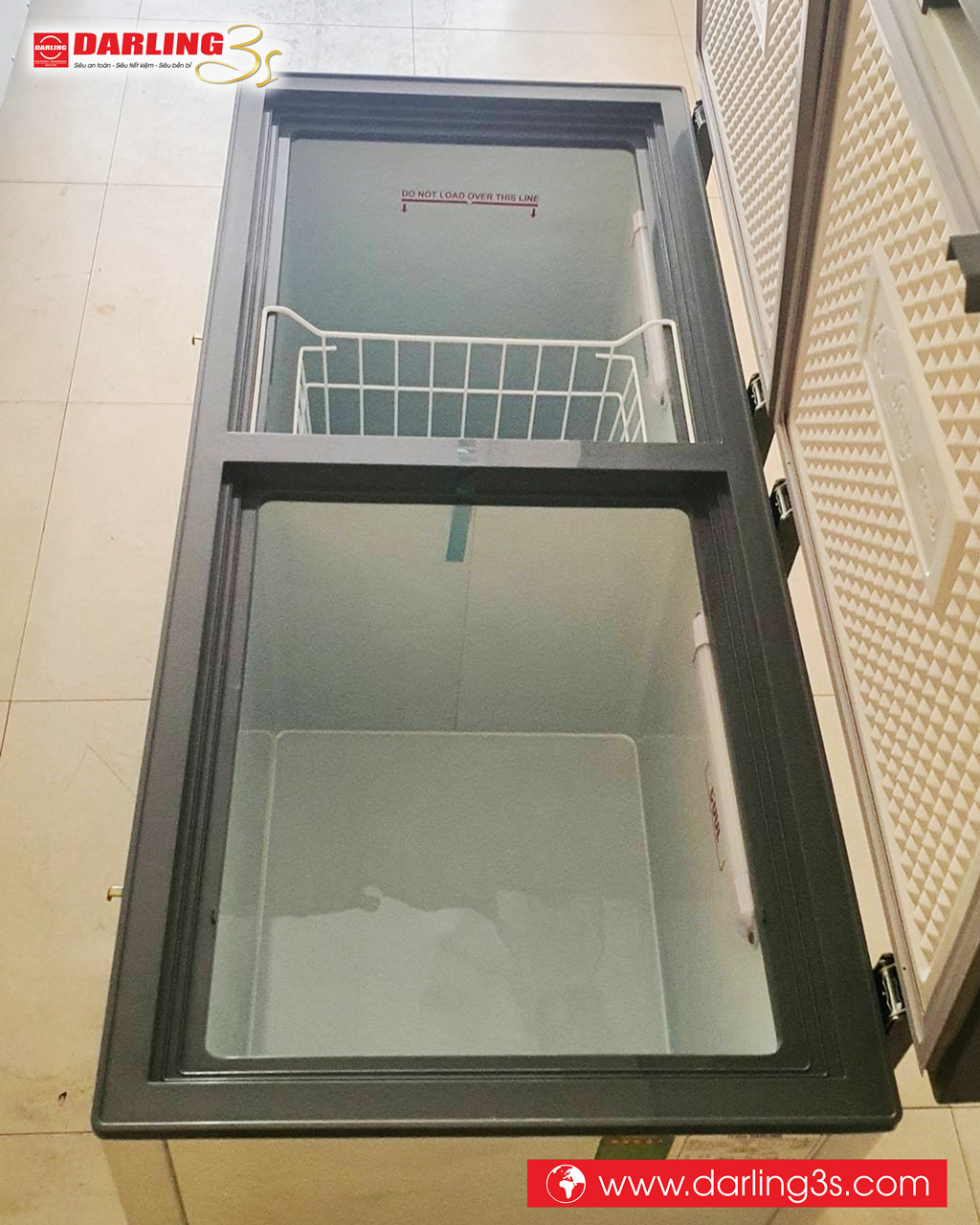 Tủ đông mát Darling DMF-3699WSI-2 370 Lít