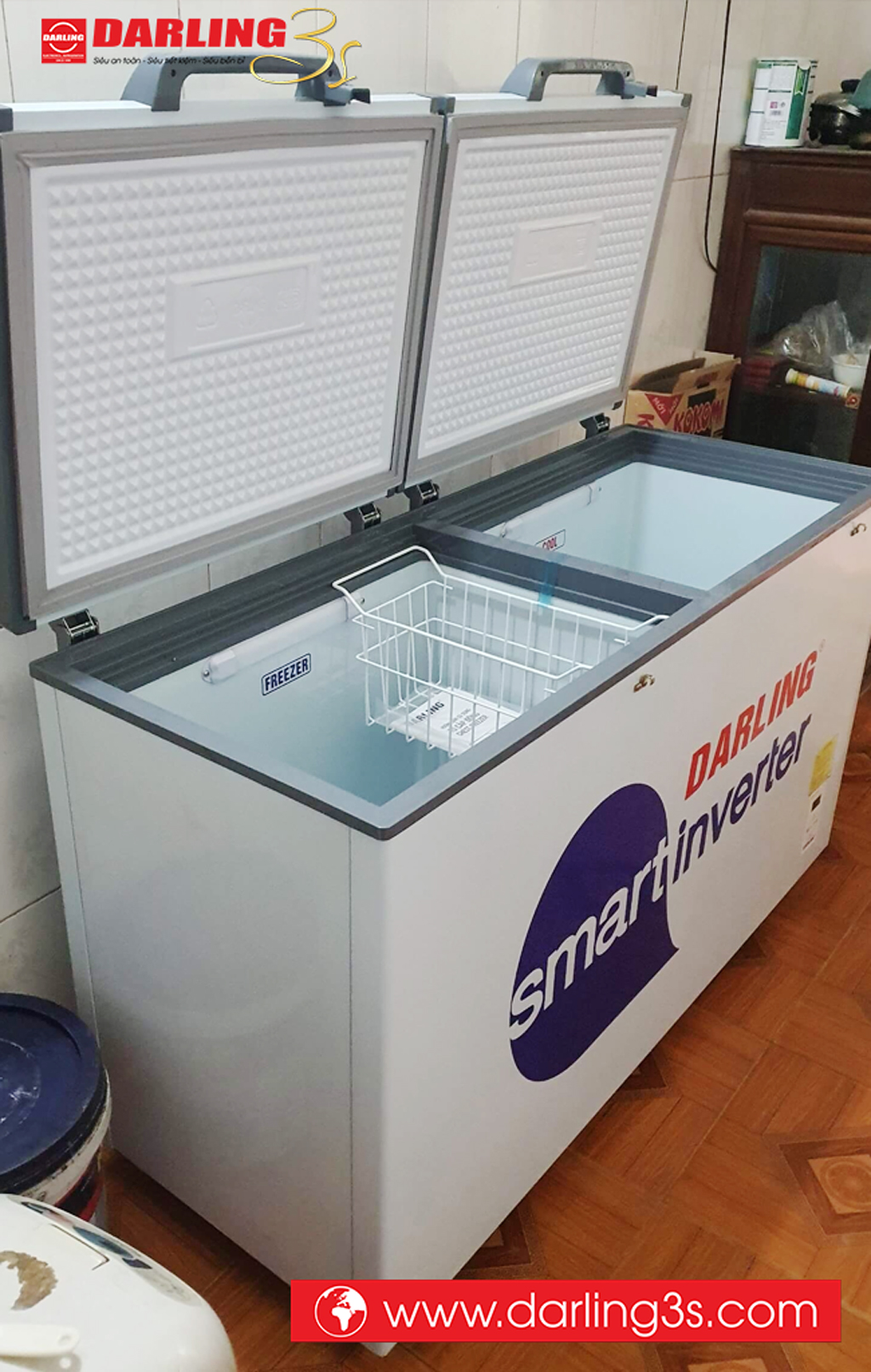 Tủ đông mát Darling DMF-4699WSI-2