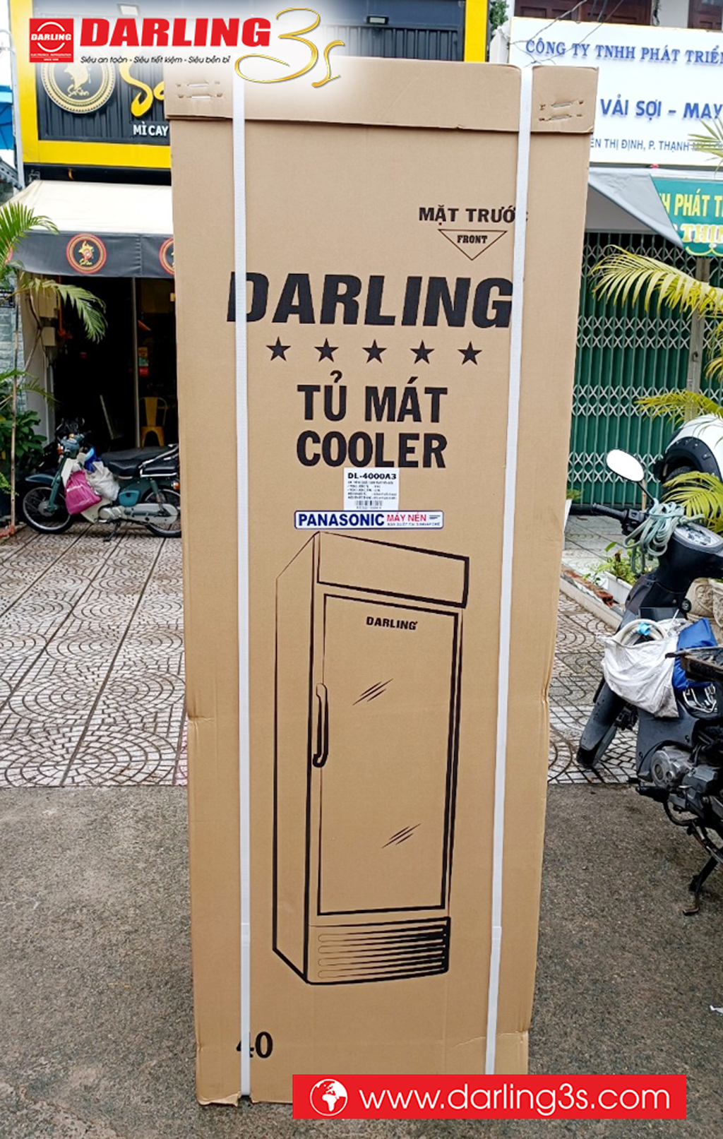 Tủ mát 1 cánh Darling DL-4000A3 450L