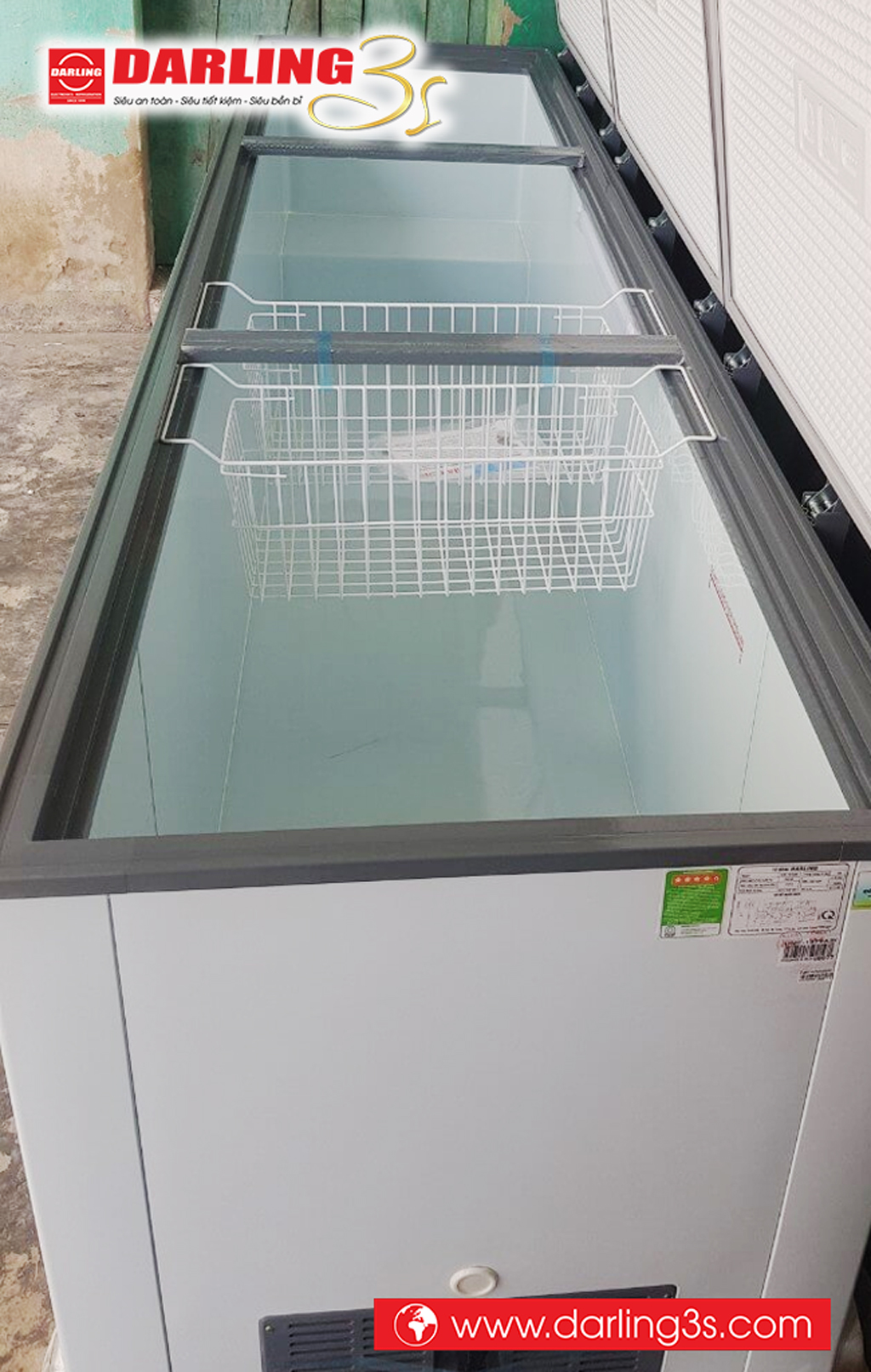 Lòng tủ đông Darling inverter DMF-1579ASI 1700L