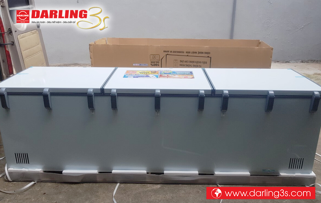 Mặt sau tủ đông Darling inverter DMF-1579ASI