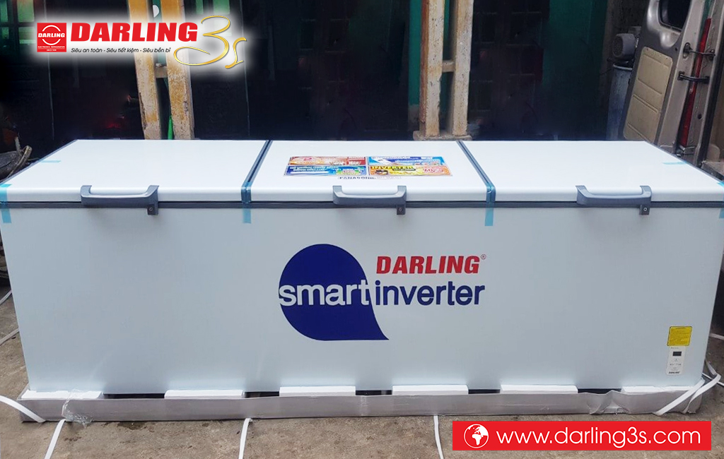 Tủ đông Darling inverter DMF-1579ASI 1700L dàn đồng