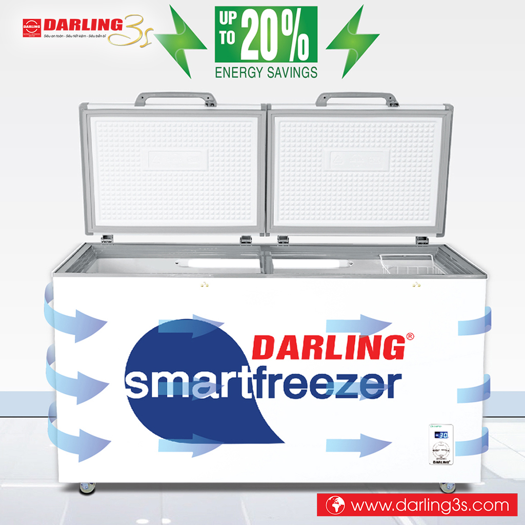 Tủ đông Darling DMF-4699WS-4 công nghệ Eco Smart