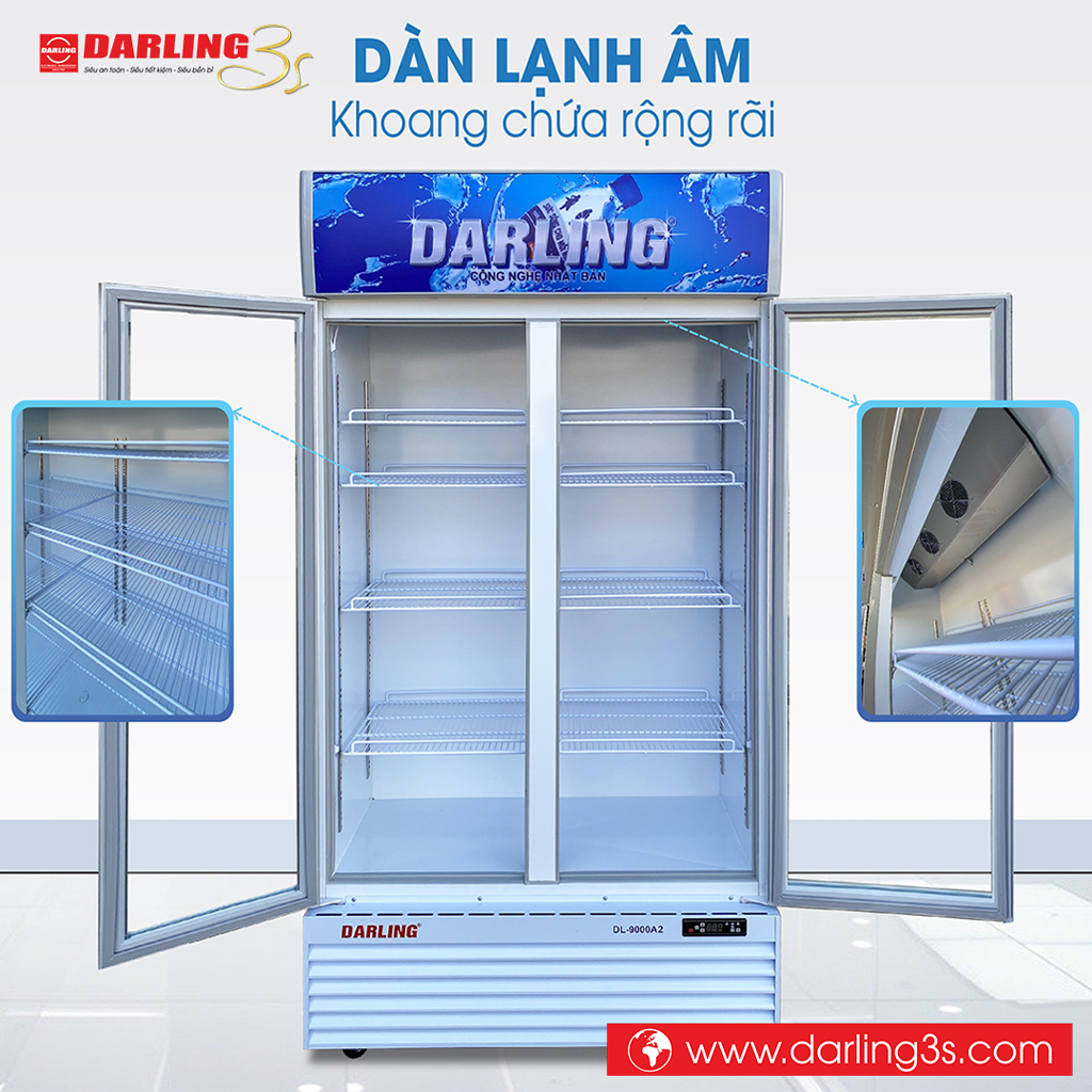 Tủ mát Darling DL-7000A2 dàn lạnh âm