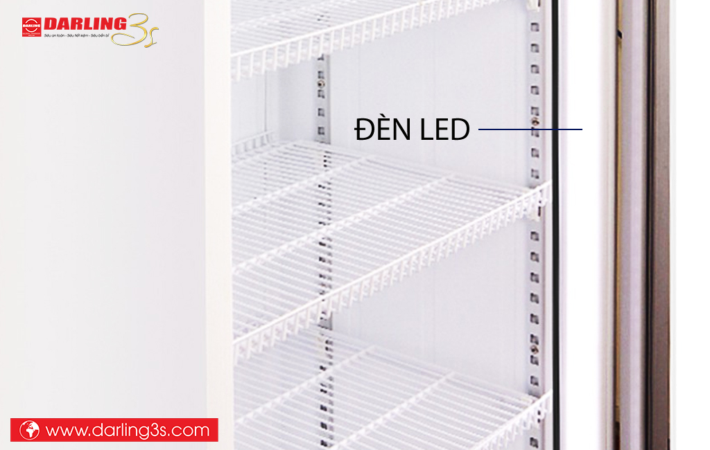 Đèn LED chiếu dọc thân tủ