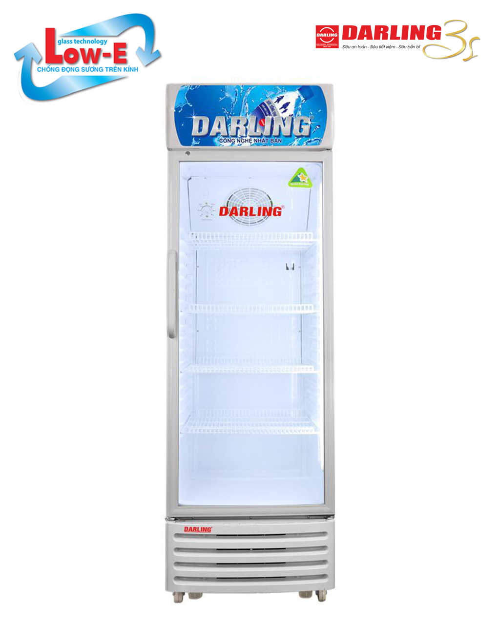 Tủ mát Darling DL-2800AL 280 Lít