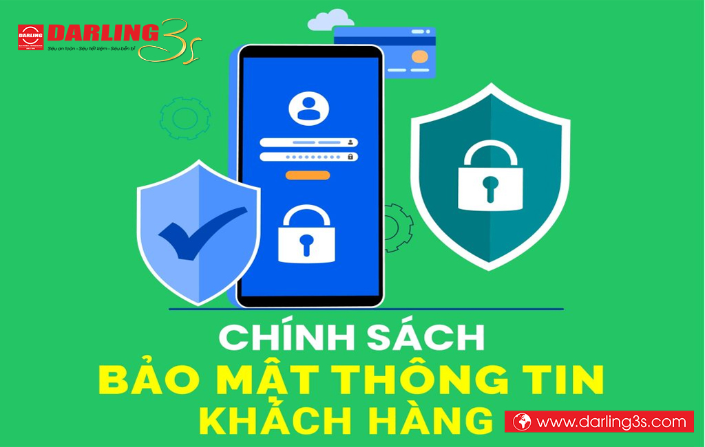Chính sách bảo mật thông tin khách hàng tại Darling 3S Việt Nam