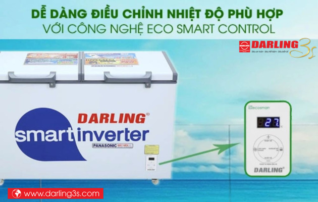 Tính năng Eco Smart Control trên Tủ đông Darling