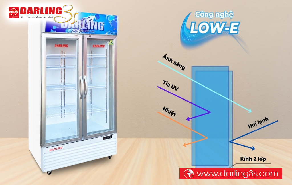 Kính LOW-E 2 lớp giúp giữ nhiệt và hạn chế đọng sương làm mờ kính