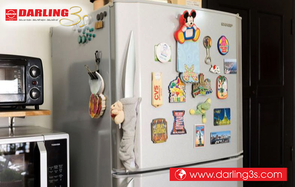 Nam châm dán trên mặt tủ lạnh Darling 