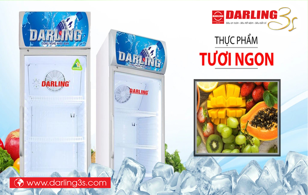 Hệ thống quạt lồng sốc giúp thổi đều hơi lạnh từng ngóc ngách, giúp thực phẩm luôn tươi ngon