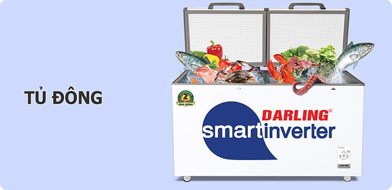 Tủ đông Darling Inverter