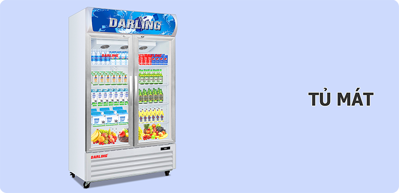 Tủ mát Darling Inverter