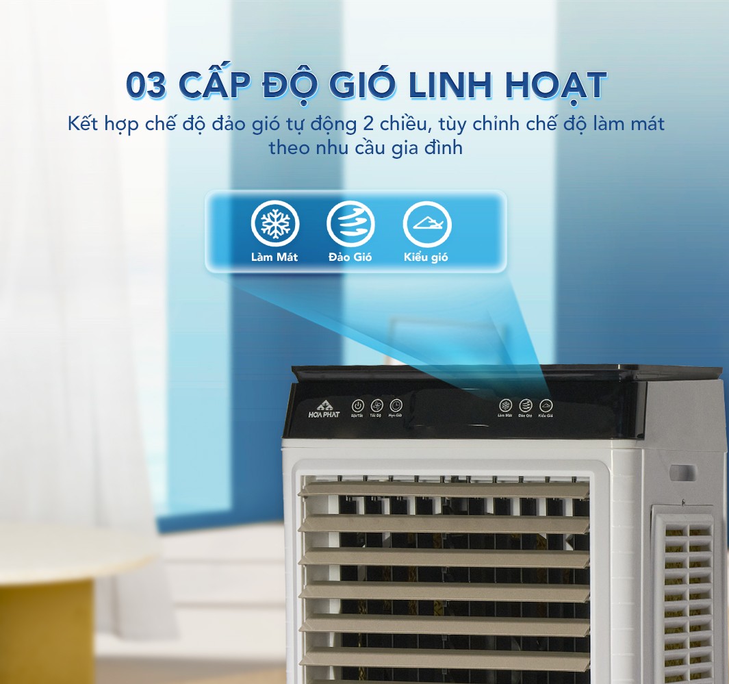 3 cấp độ gió HPCF1-051
