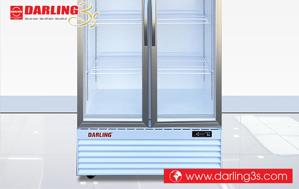 Bảng điều chỉnh nhiệt độ điện tử tủ mát Darling 2 cánh