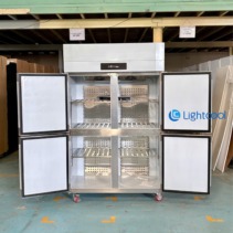 Bên trong Tủ Đông 4 cánh LightCool LS-1200F Inox 201
