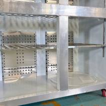 Ngăn kệ Tủ đông 4 cánh LightCooL LS-1200F inox 201