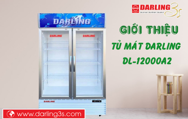 Review Tủ mát Darling DL-12000A2 1100 Lít