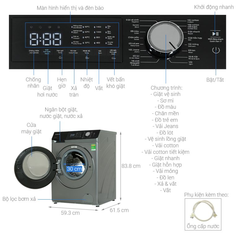Thông số kỹ thuật BD-1054HVOS