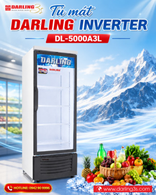 Tủ mát Darling Inverter DL-5000A3L