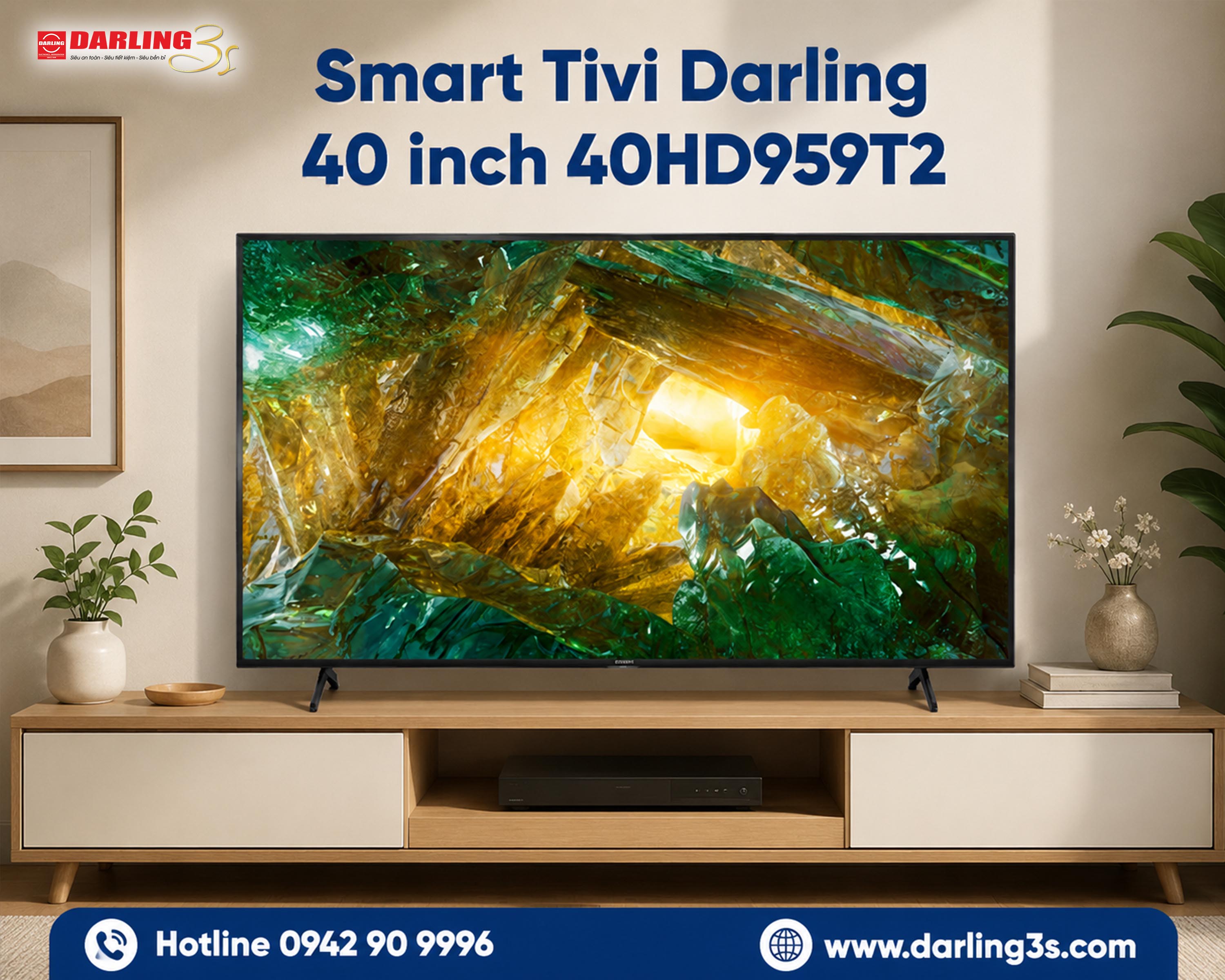 Smart Tivi Darling 40 inch 40HD959T2